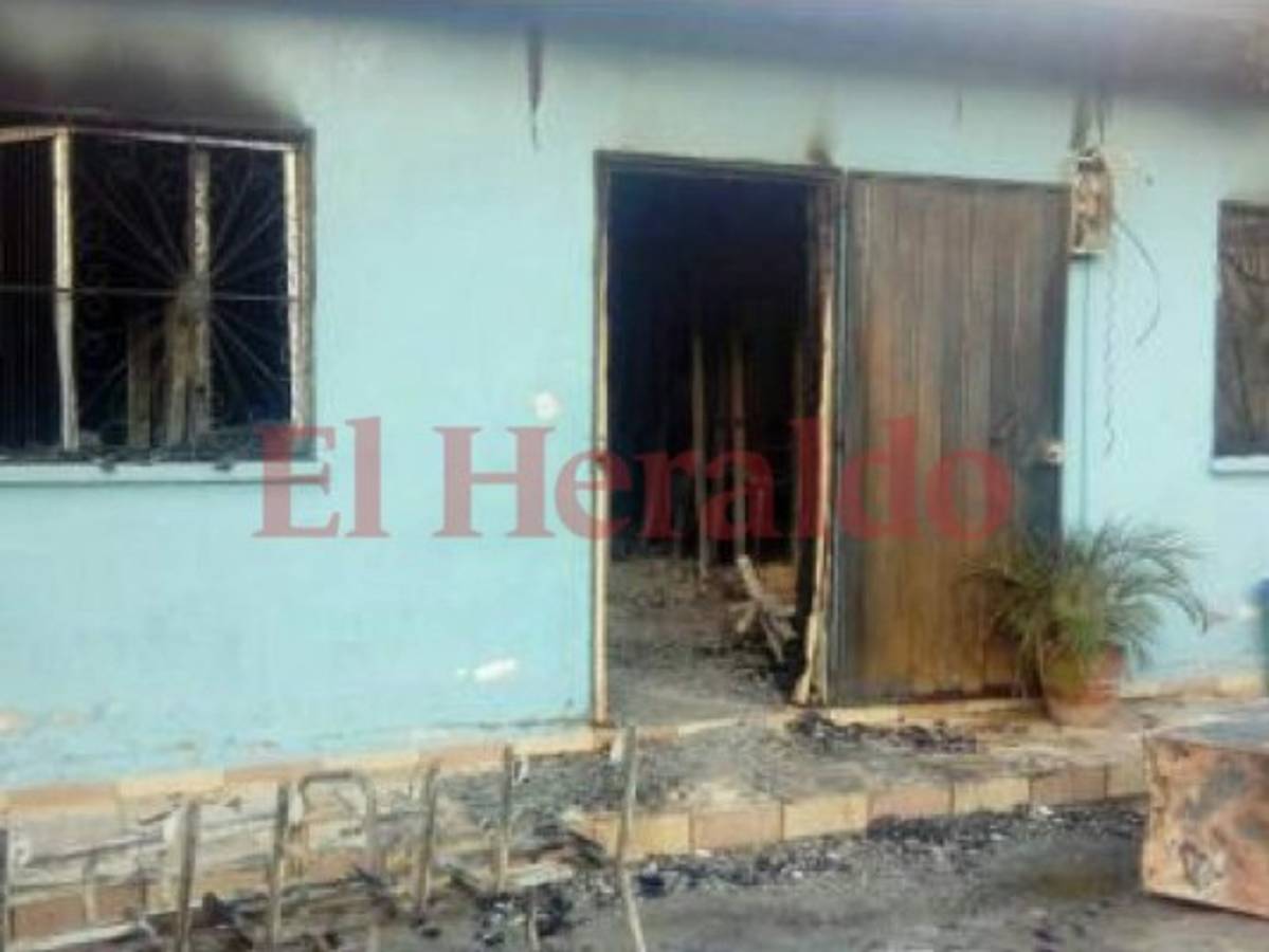Cortocircuito provoca incendio en la alcaldía de Langue, al sur de Honduras