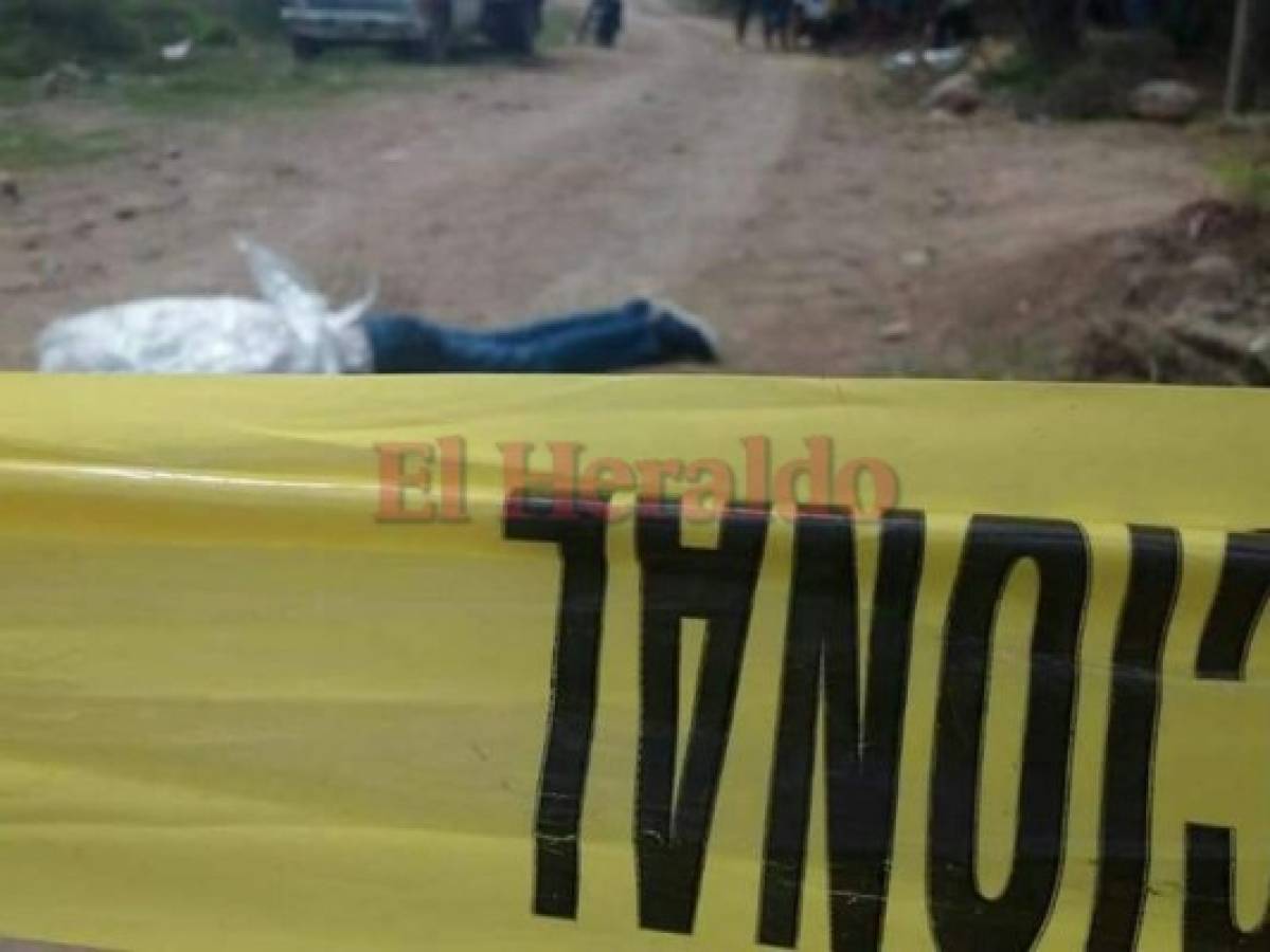 Matan a disparos a un hombre en Comayagua