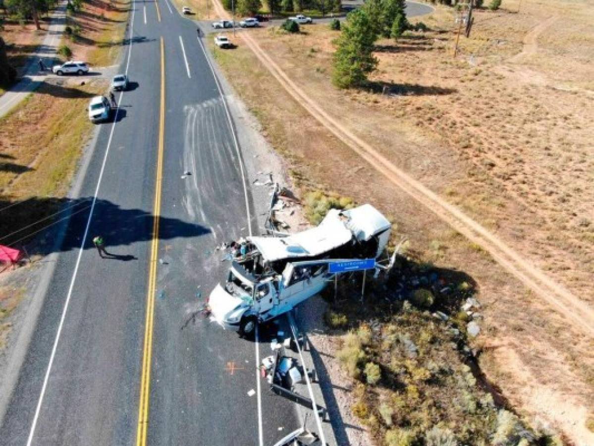 Chofer de autobús accidentado en Utah hacía su primer viaje