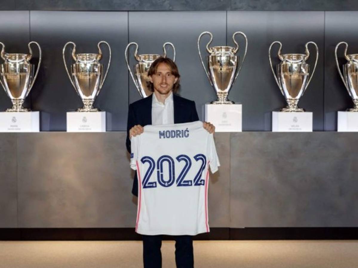 Luka Modric renueva con el Real Madrid hasta 2022