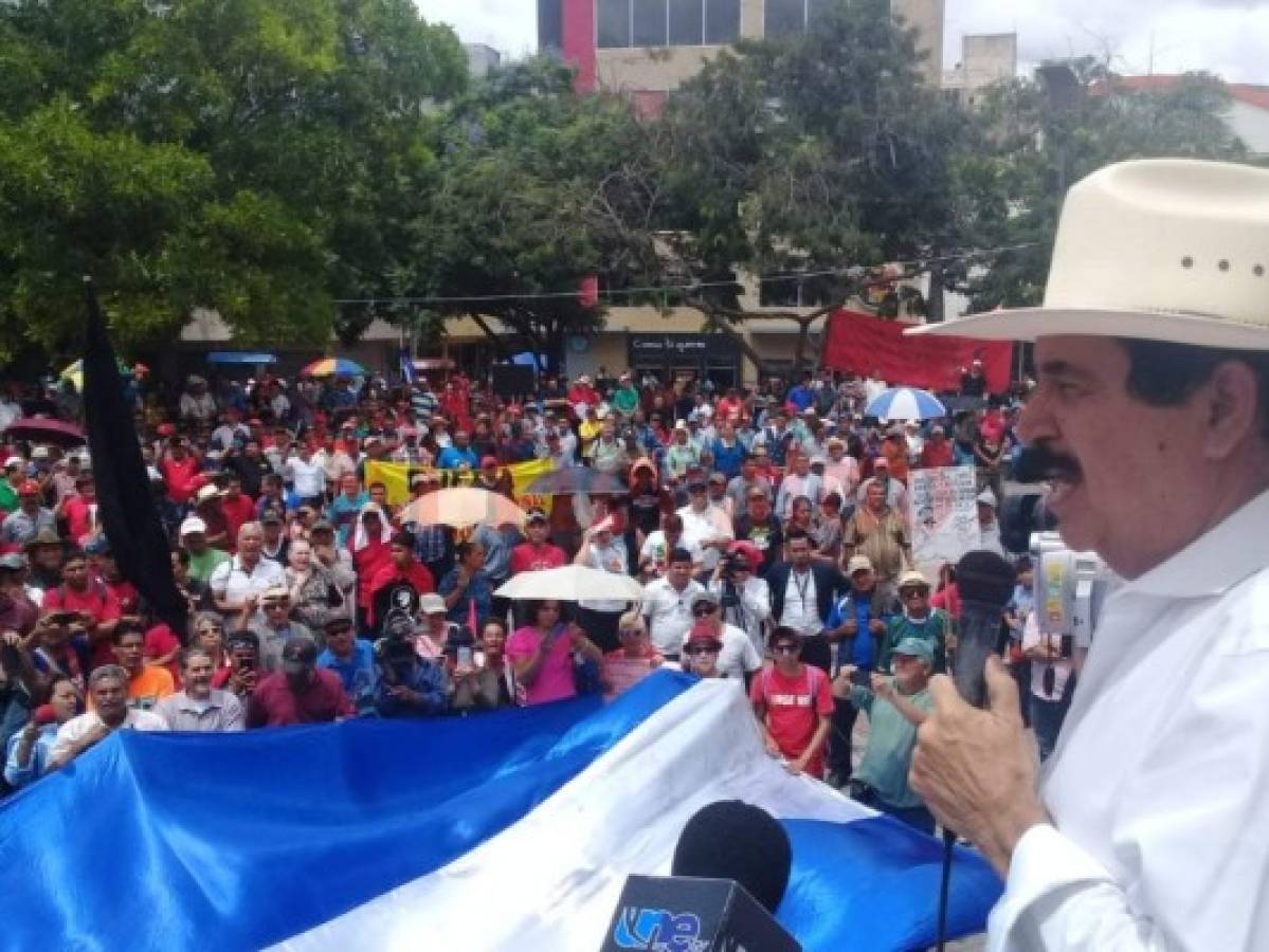 Accidentada marcha de la resistencia en Día de la Independencia en Honduras