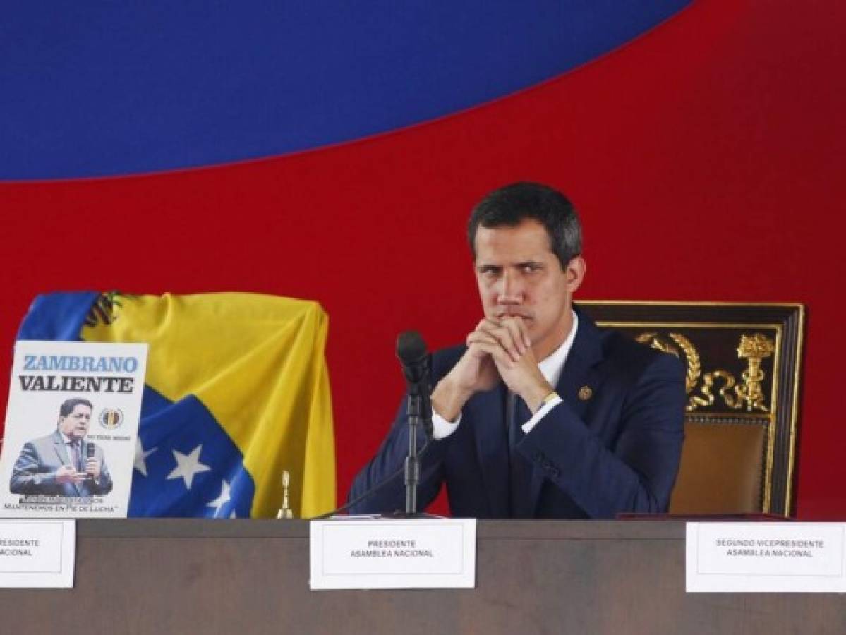 Guaidó dice que bloqueo de EE UU 'busca proteger a los venezolanos'