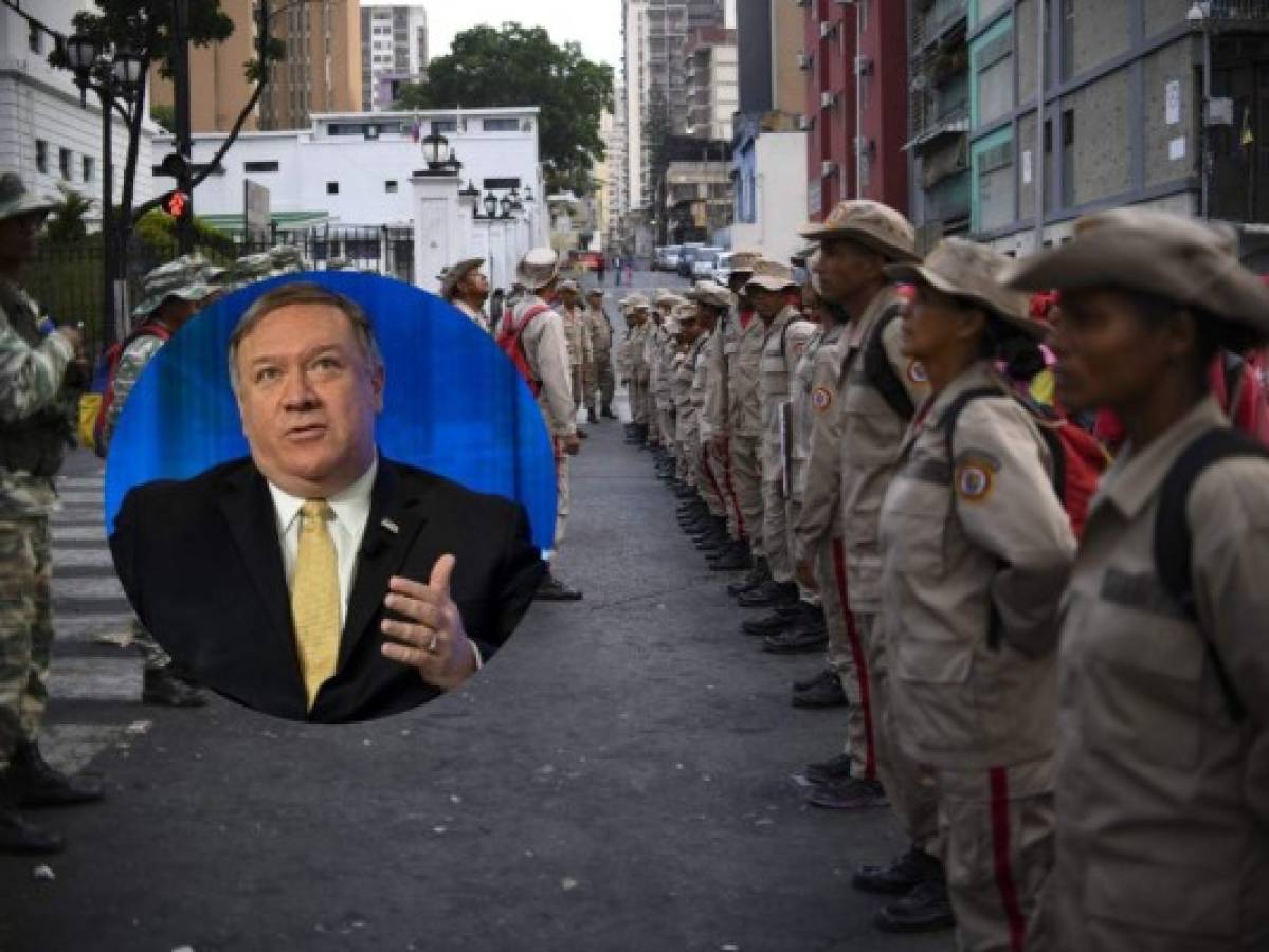 Mike Pompeo no descarta una intervención militar de Estados Unidos en Venezuela