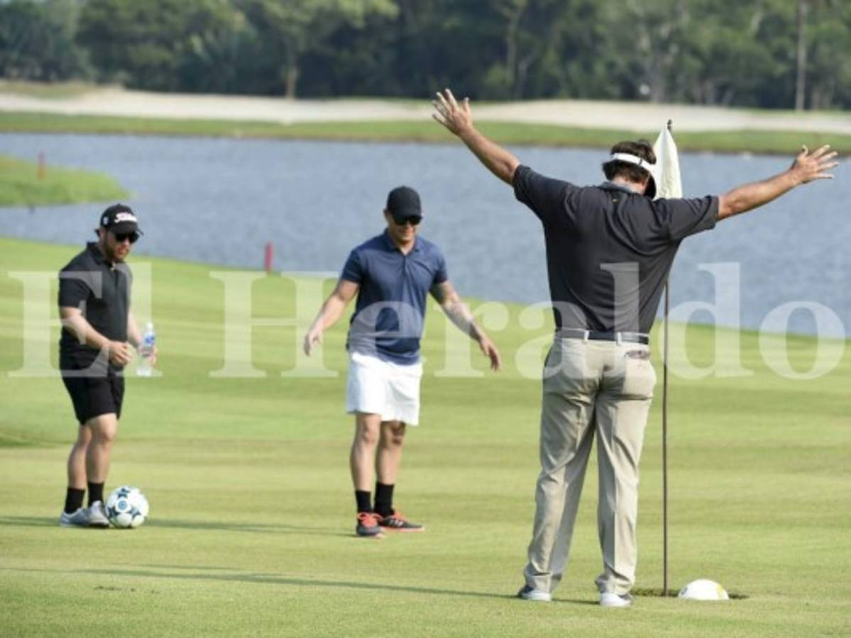 Por mal tiempo suspenden momentáneamente el Honduras Open PGA Tour Latinoamérica