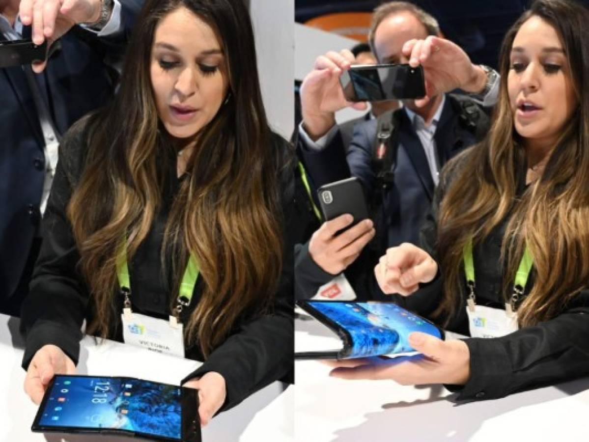 Royole presenta su nuevo celular plegable en el CES 2019