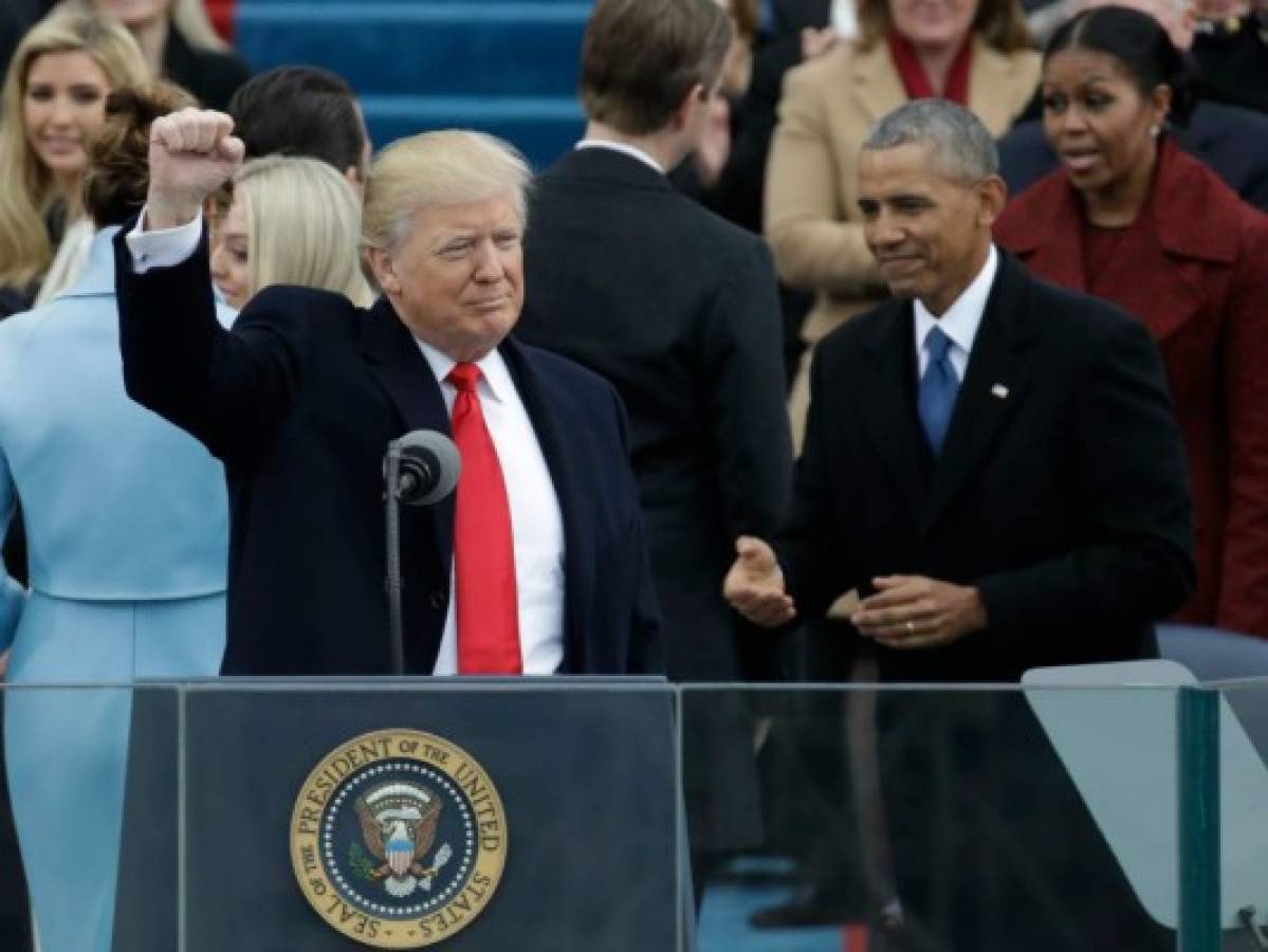 Trump en su discurso inaugural: Hoy estamos regresando el poder de Washington al pueblo