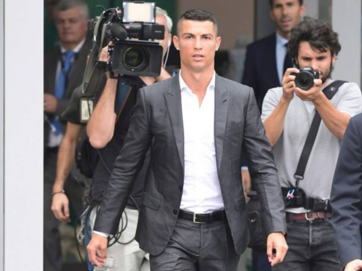 La primera foto de Cristiano Ronaldo con la camisa de la Juventus