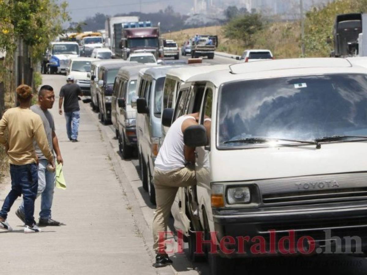 Honduras: El censo del transporte ya supera las 32 mil unidades