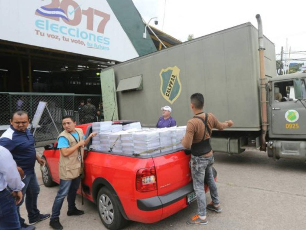 Remitirán hoy al Tribunal Supremo Electoral las últimas papeletas