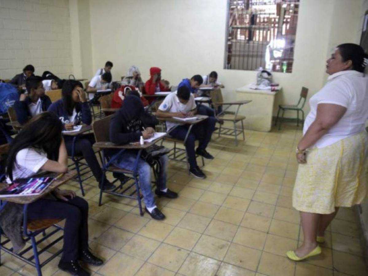 Honduras: 400 lempiras costará la matrícula para estudiantes que van al programa Todos Podemos Avanzar