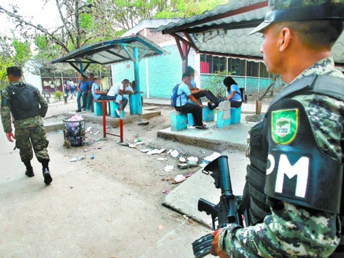 Pandilleros piden listado de alumnos del Instituto Saúl Zelaya Jiménez