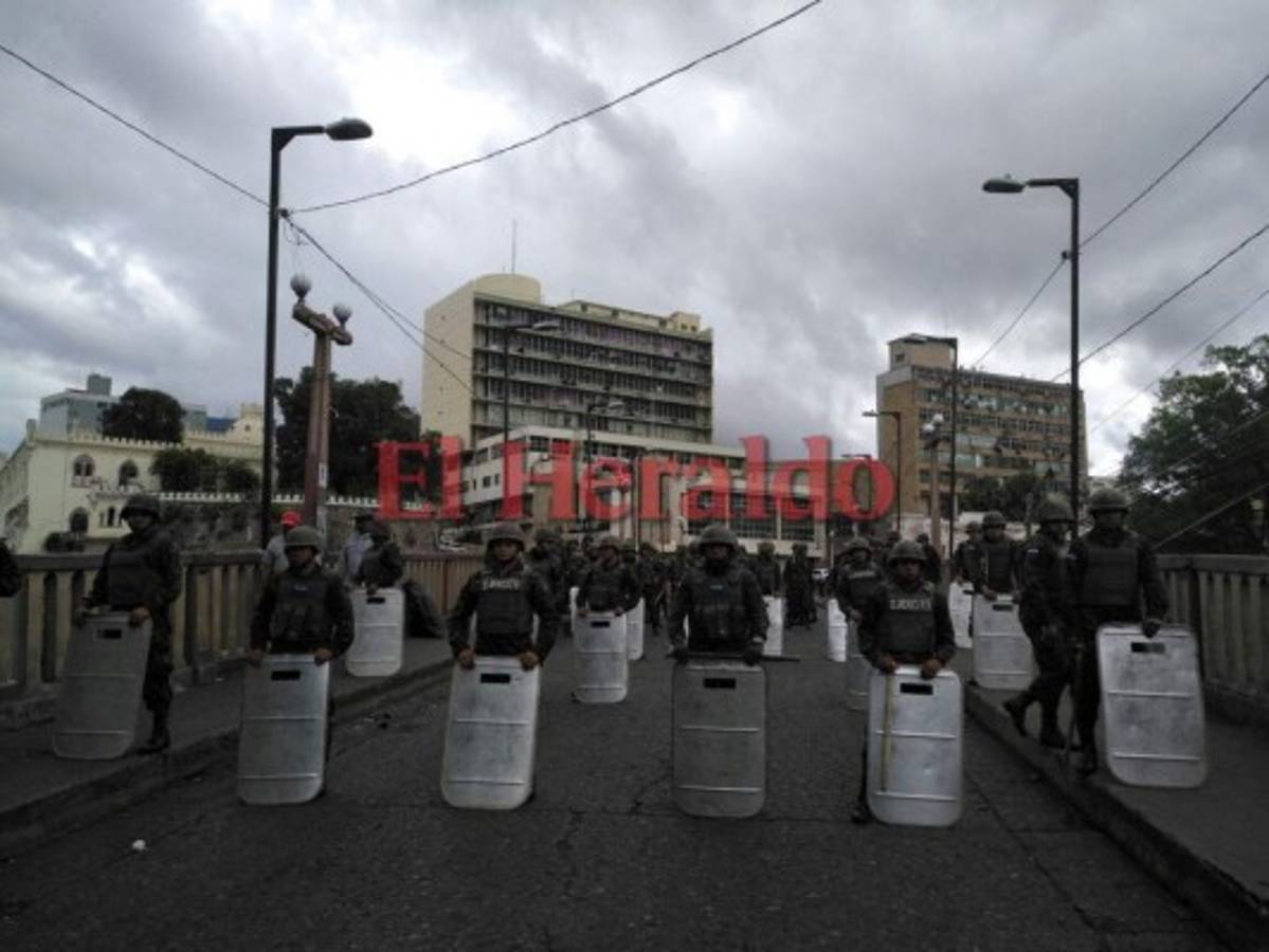 Amplio despliegue de seguridad previo a instalación del nuevo Congreso Nacional