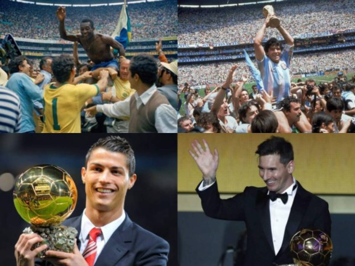 Messi es el segundo mejor jugador de la historia y Cristiano el quinto, ¿estás de acuerdo?