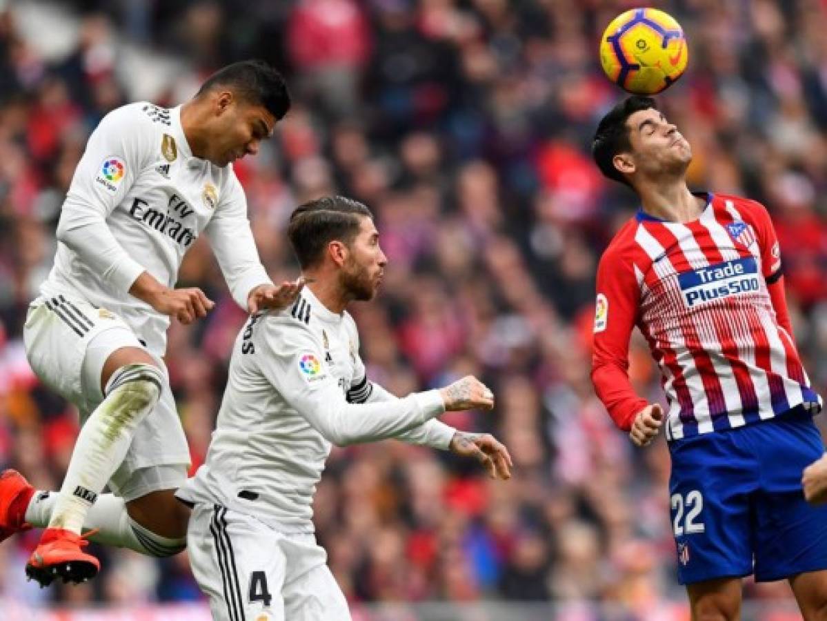 Real Madrid venció 3-1 al Atlético de Madrid con goles de Casemiro, Ramos y Bale