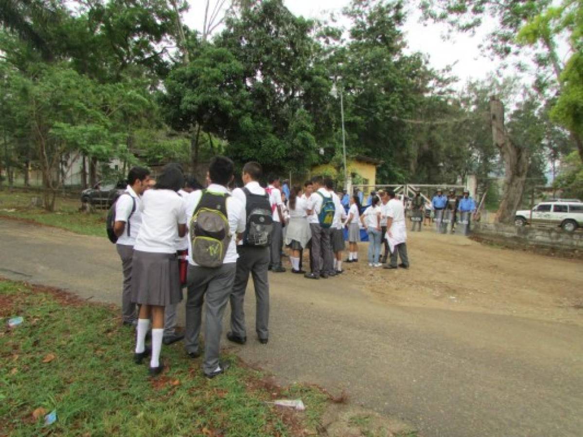 Riñas y violencia envuelven a colegio de Danlí, El Paraíso