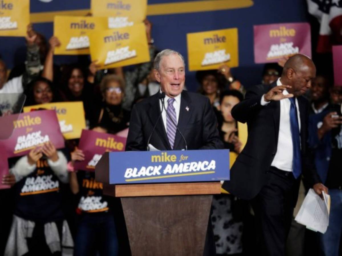 En ascenso en la carrera por la Casa Blanca, Bloomberg a su primer debate
