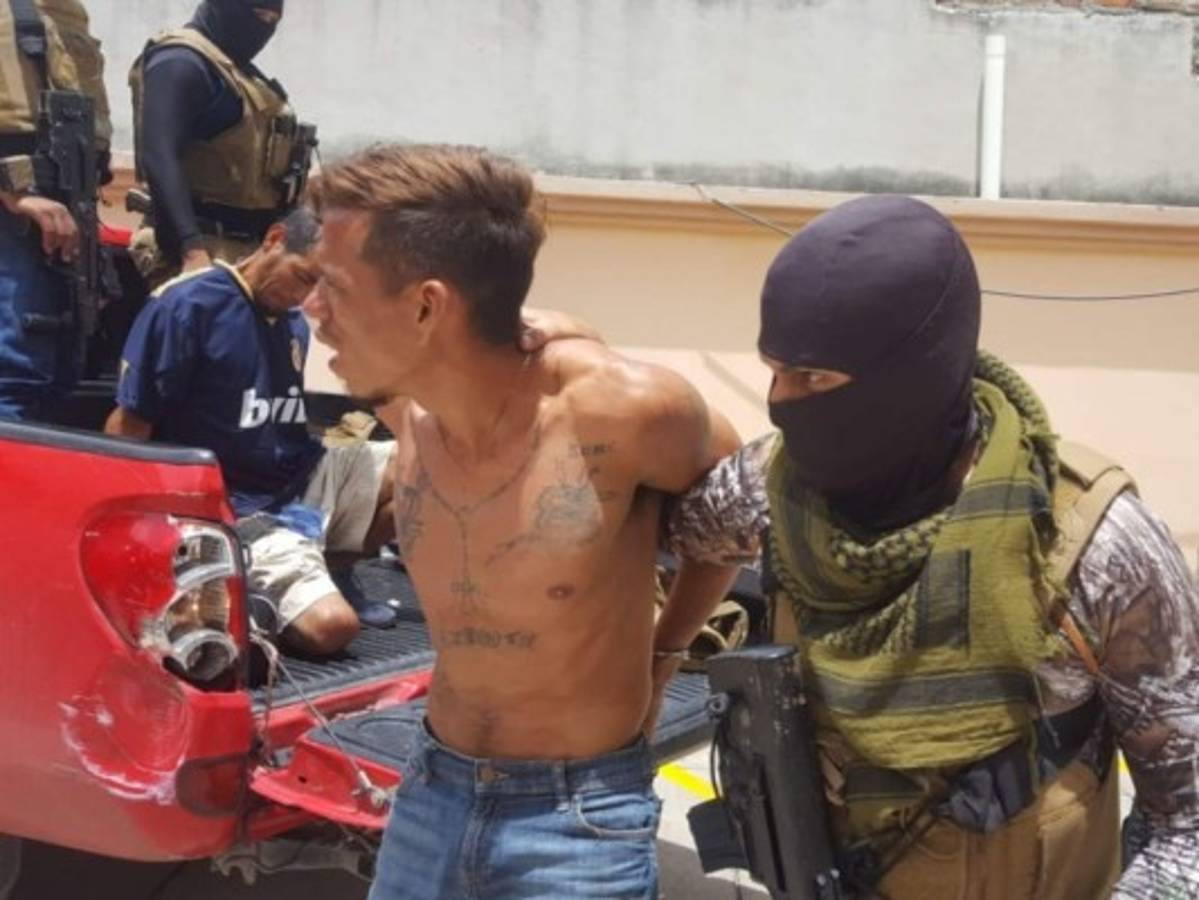 Por extorsión capturan a tres miembros de la MS-13 en Amapala