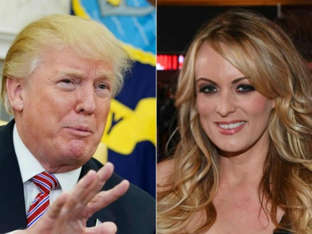 Donald Trump niega haber tenido una relación con la actriz porno Stormy Daniels