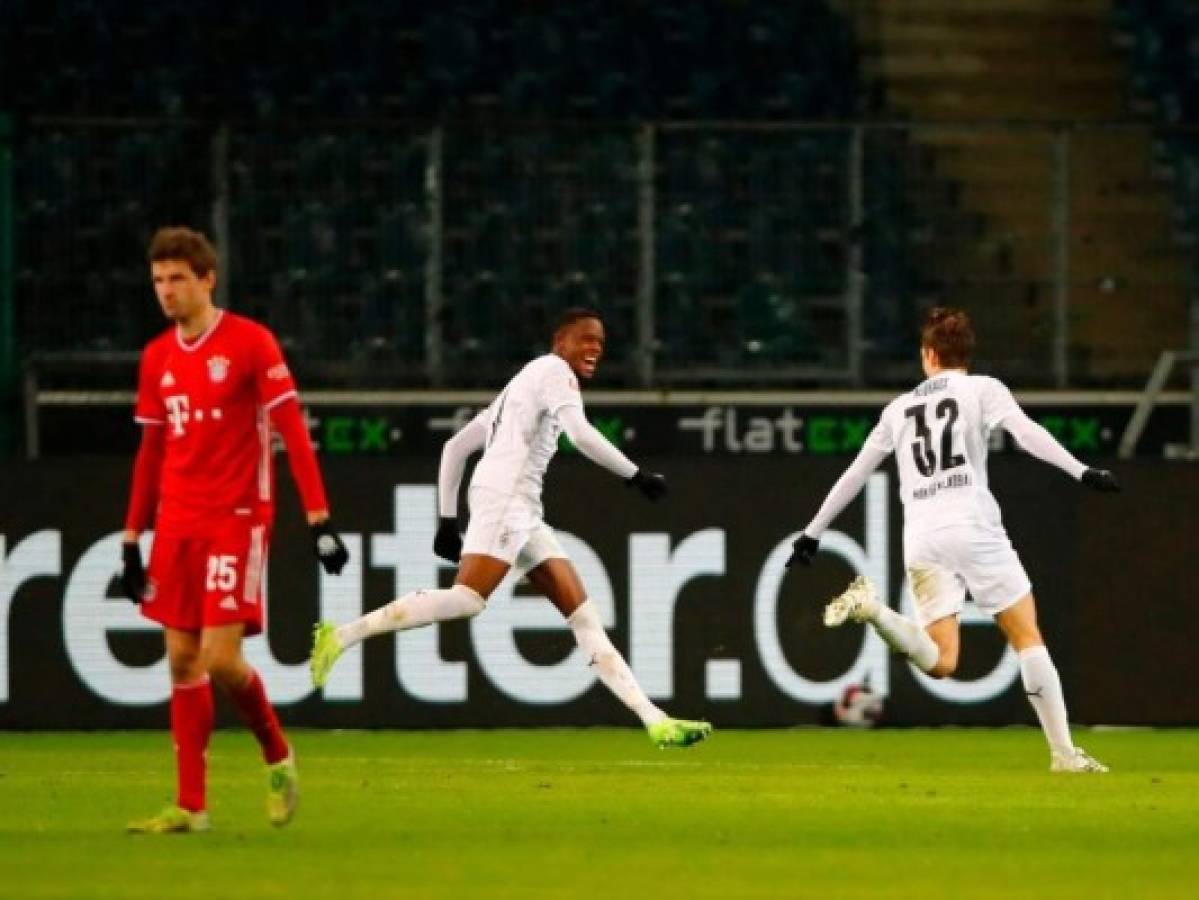 El Bayern pone en riesgo su liderato al caer en Mönchengladbach