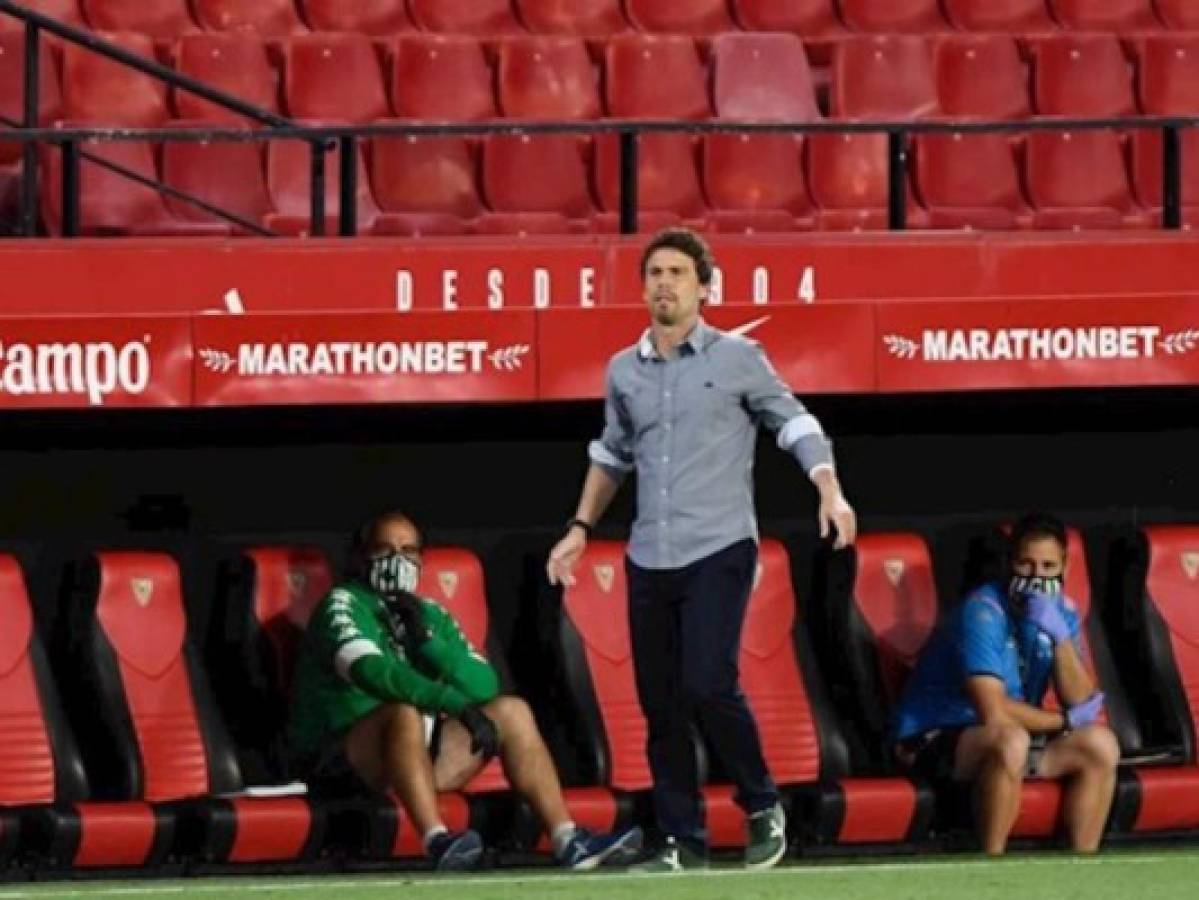 'No era nuestro día', dice Rubi tras derrota del Betis ante el Sevilla