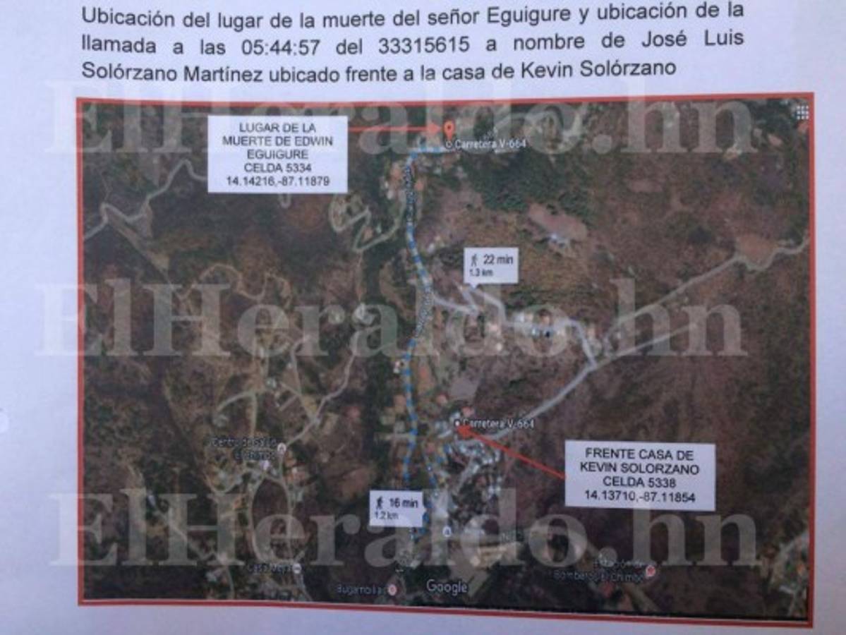 Honduras: Kevin Solórzano no estaba en la escena del crimen, según peritaje