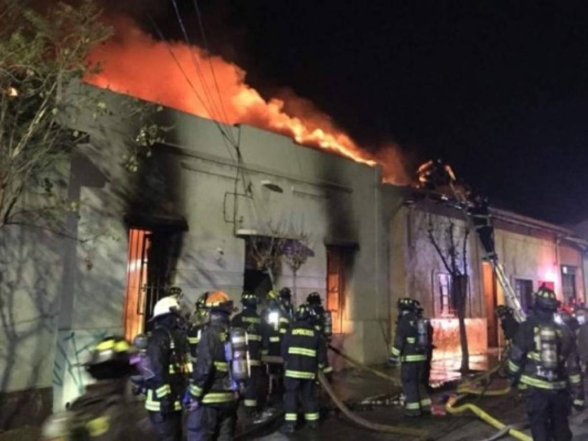 Seis adultos mayores muertos y ocho lesionados deja incendio en Chile  
