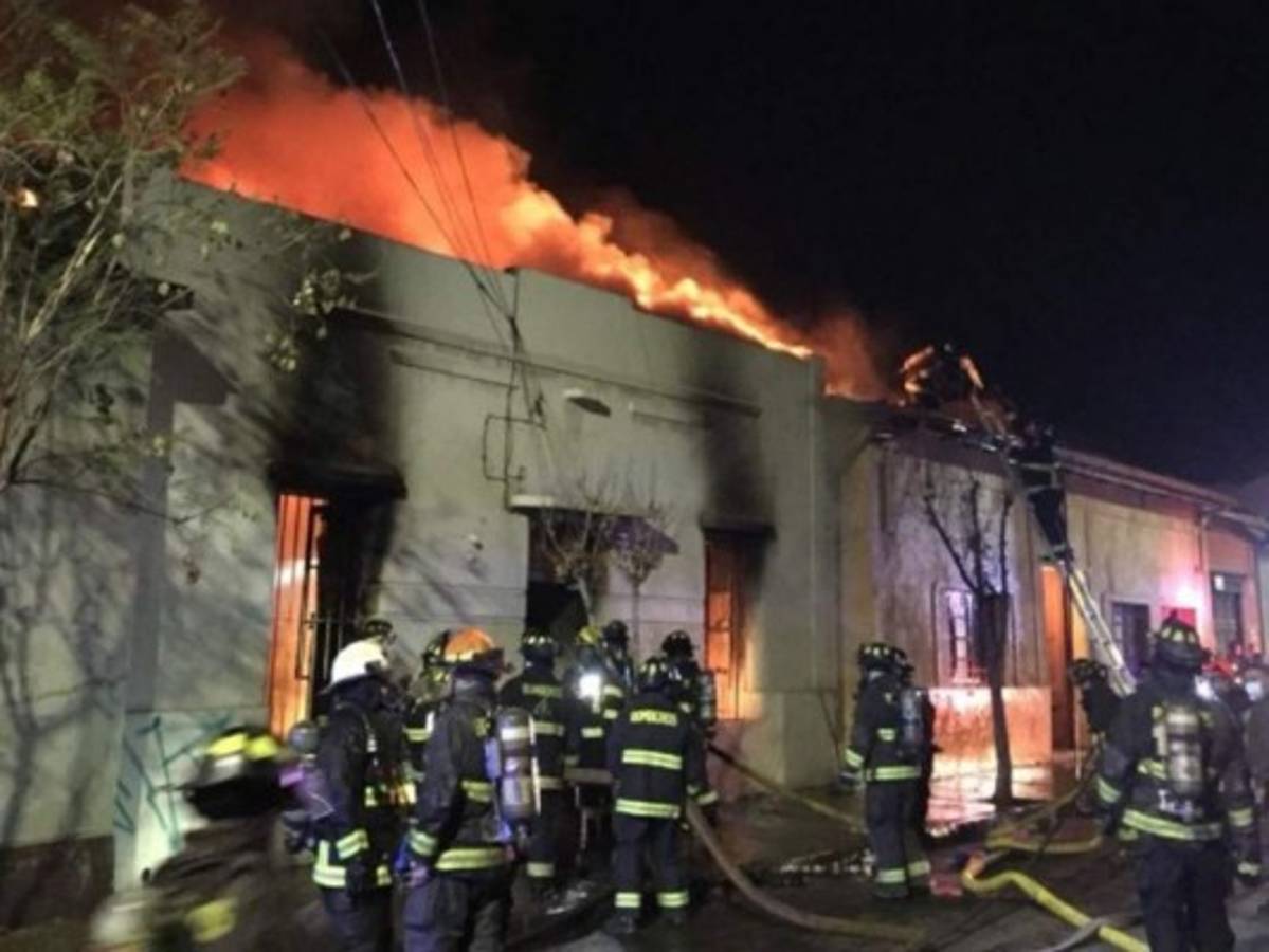 Seis adultos mayores muertos y ocho lesionados deja incendio en Chile&nbsp;&nbsp;