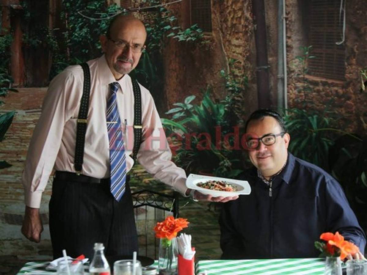 Paolo Ángelo Agnesi Cremoncini: 'Todo con el micro... ja, ja, ja... no cocino nada”