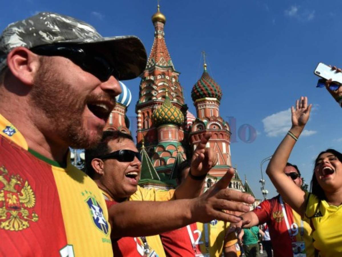 Los aficionados brasileños son la hinchada latinoamericana más numerosa en Rusia 2018.