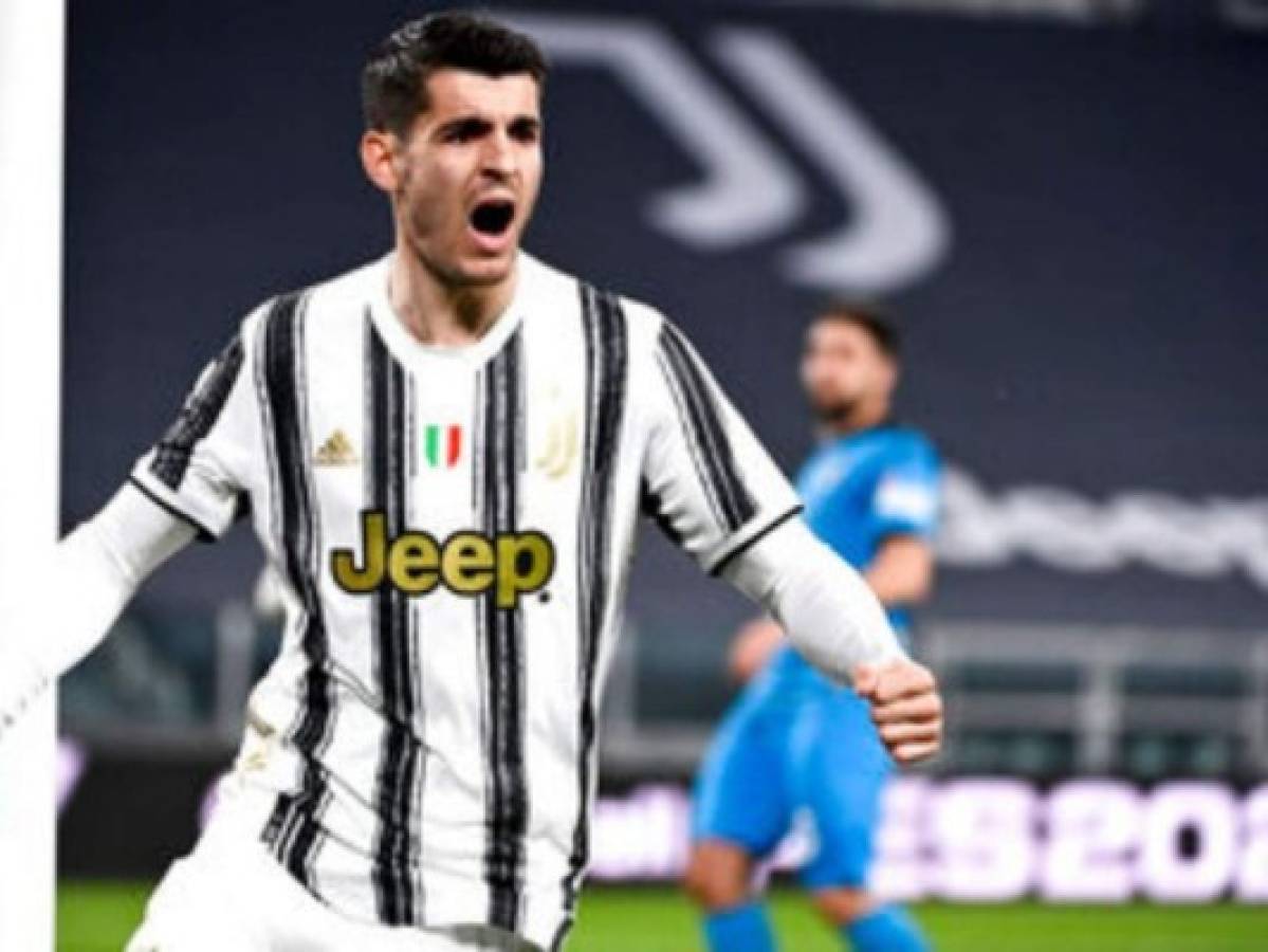 Morata sale al rescate y Juventus derrota 3-0 a Spezia