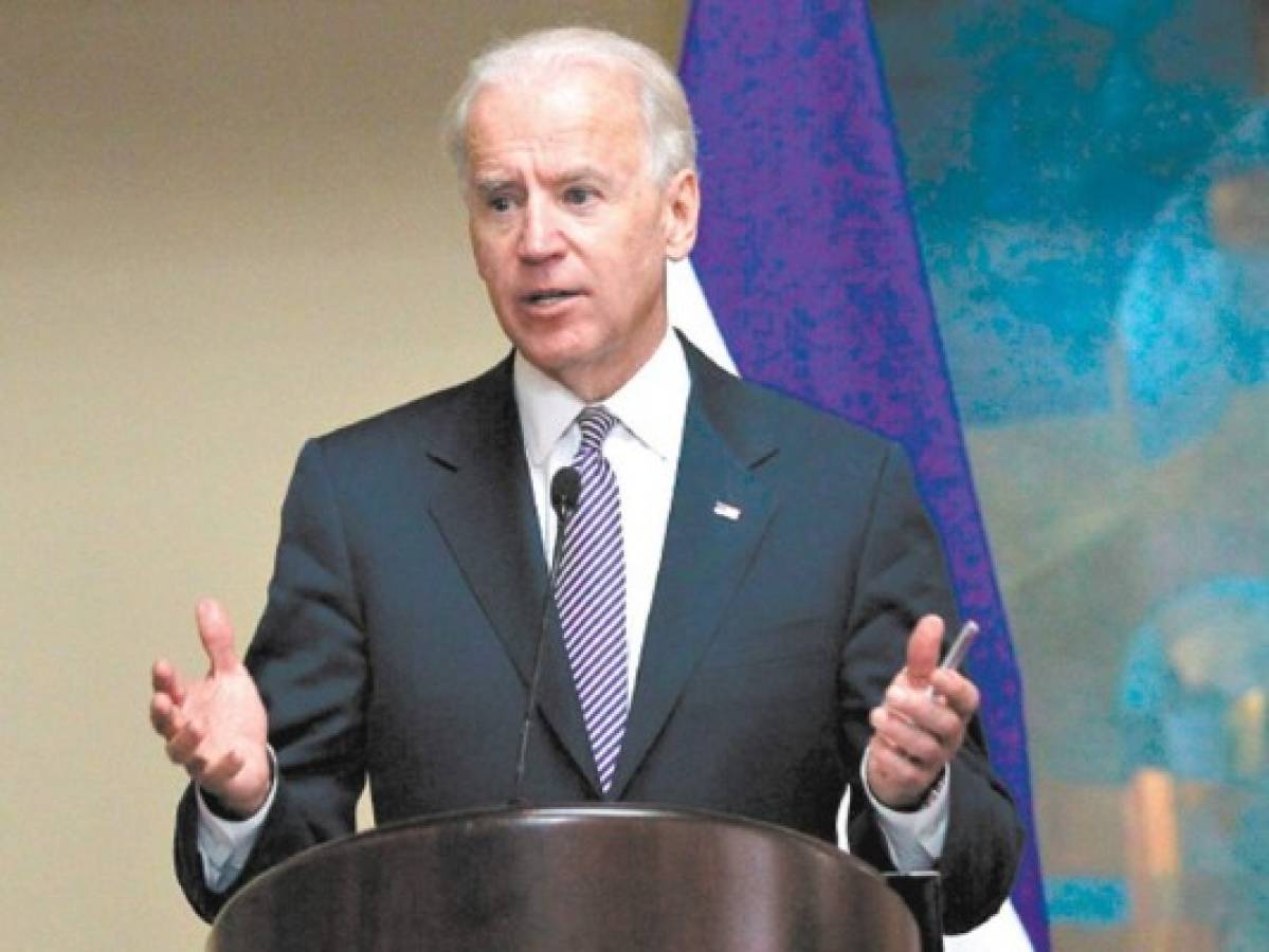 Joe Biden: EE UU apoyará 'medidas enérgicas” contra el crimen