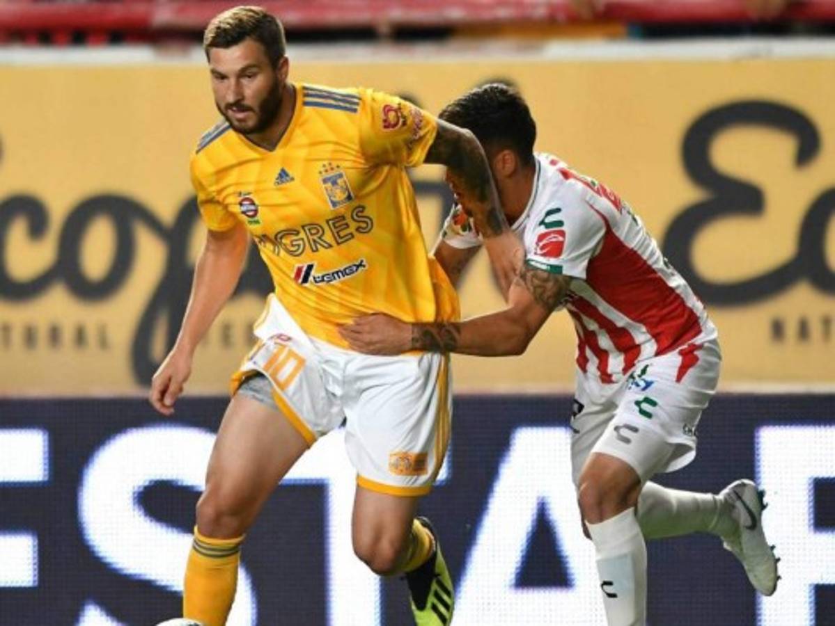 Necaxa, de Brayan Beckeles, empata 1-1 ante los Tigres  