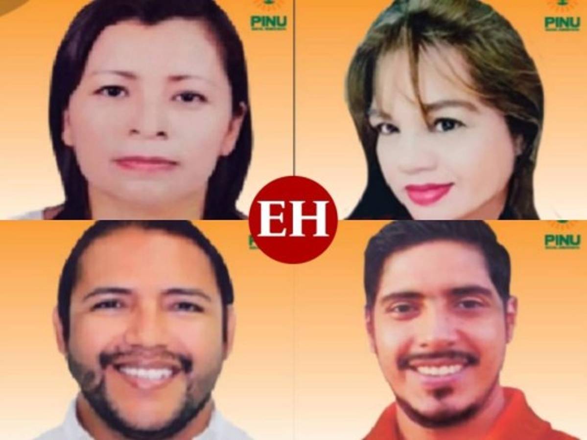 Estos son los 23 candidatos a diputados por el Pinu en Francisco Morazán (FOTOS)  