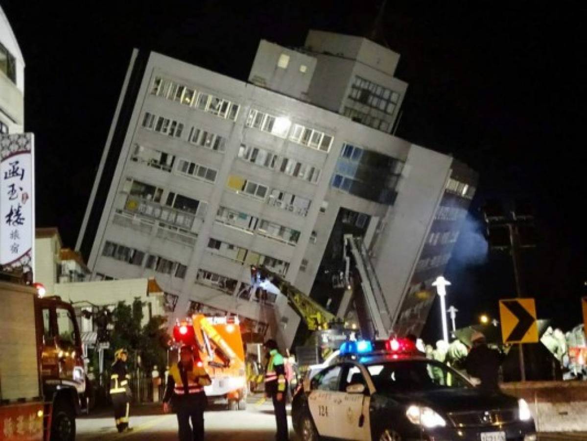 Sismo de 6.4 que remeció las costas de Taiwán dejó dos muertos y unos 200 heridos   