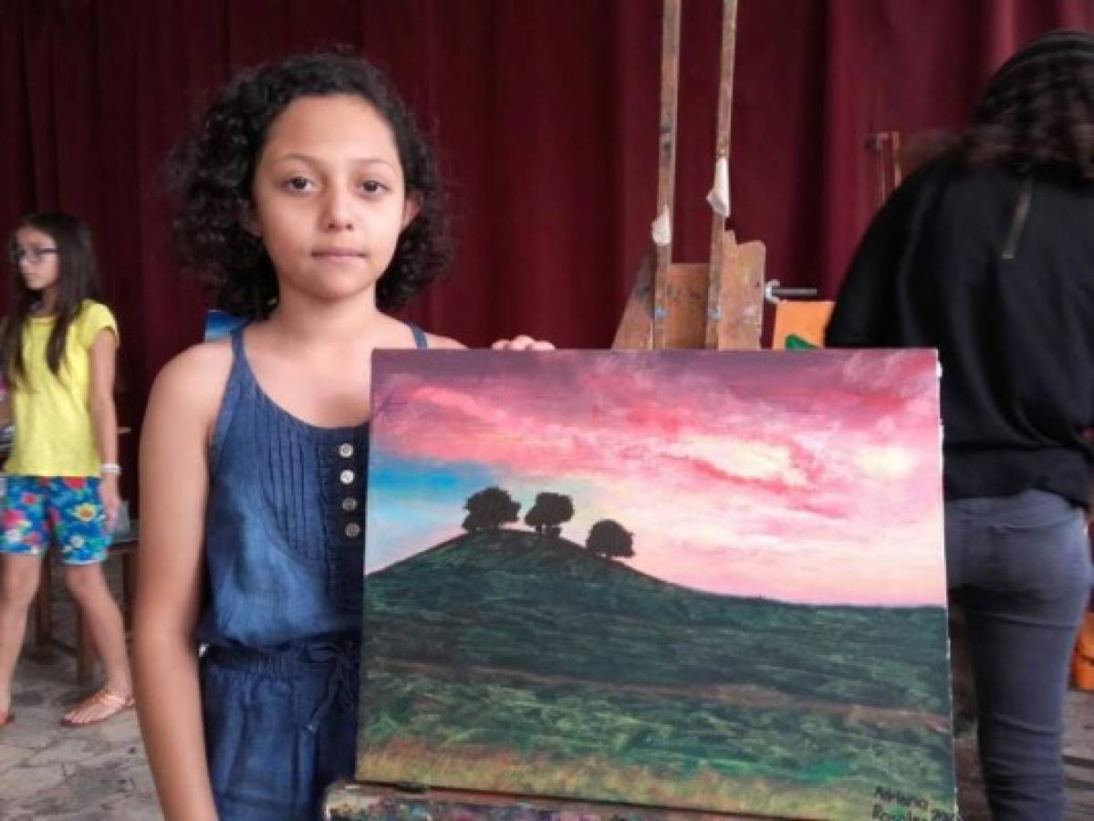 En la manos de los niños el futuro del arte hondureño