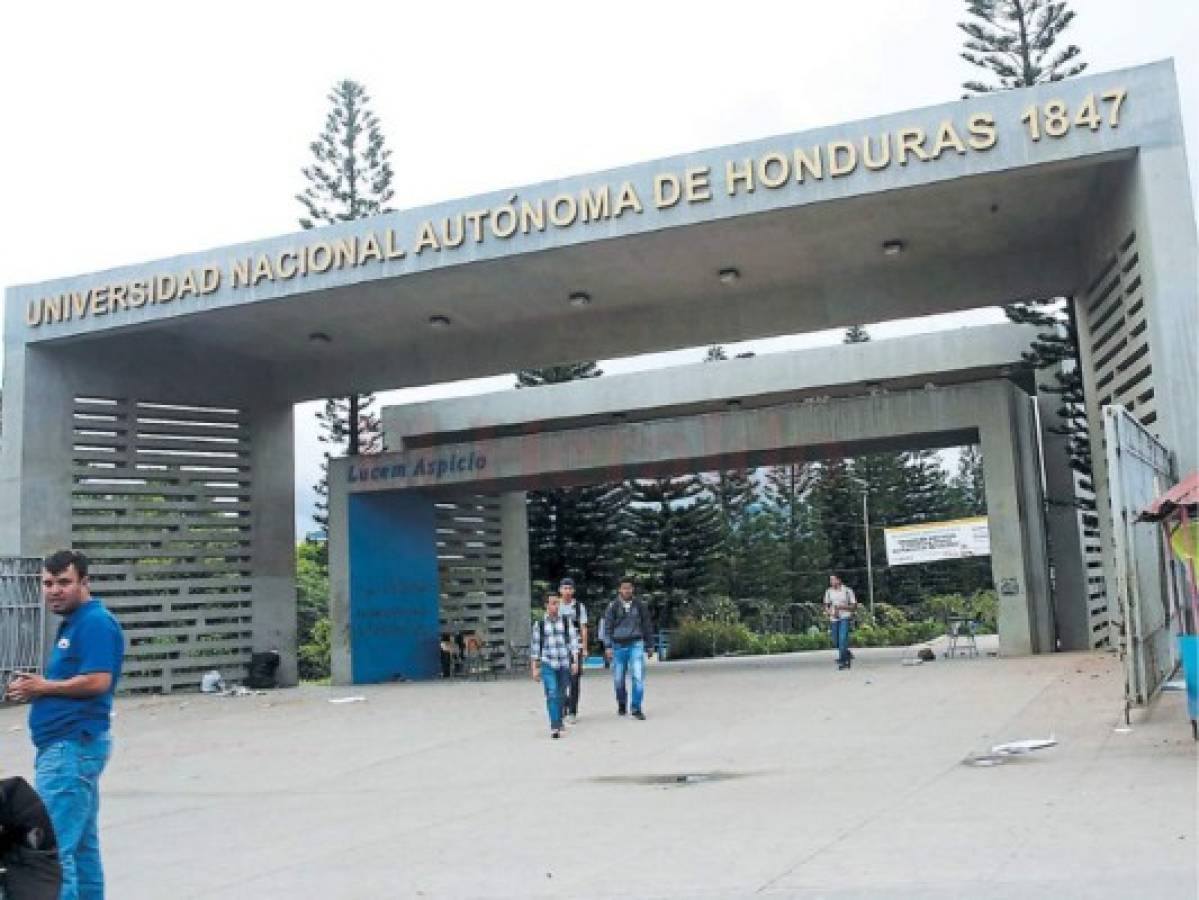 Habilitan portones de acceso a la Universidad Nacional Autónoma de Honduras