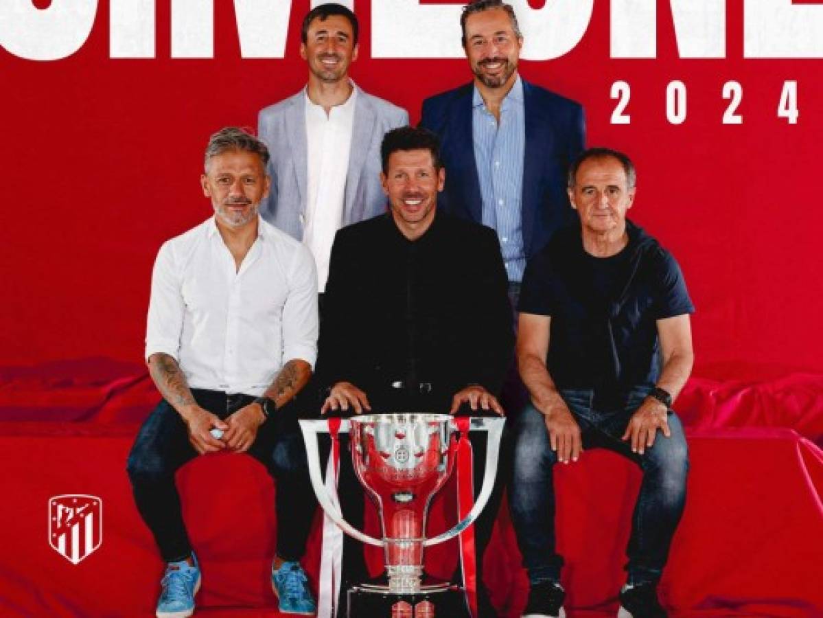 Simeone renueva hasta 2024 con el Atlético de Madrid