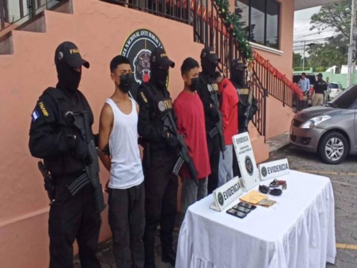 'Silencio', 'Inframundo' y 'mala influencia' son capturados en la Villeda Morales por extorsión