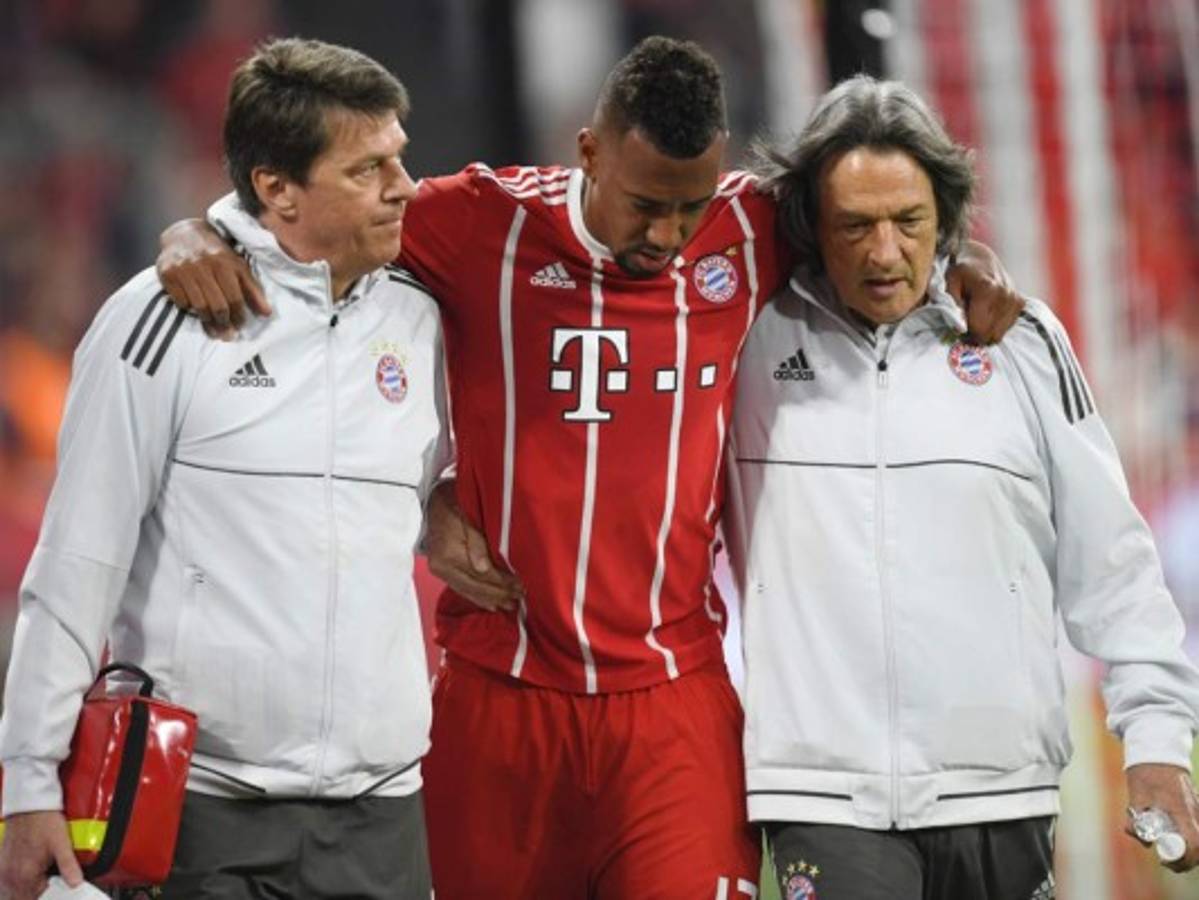 Boateng, de baja entre cuatro y seis semanas, es duda para el Mundial de Rusia