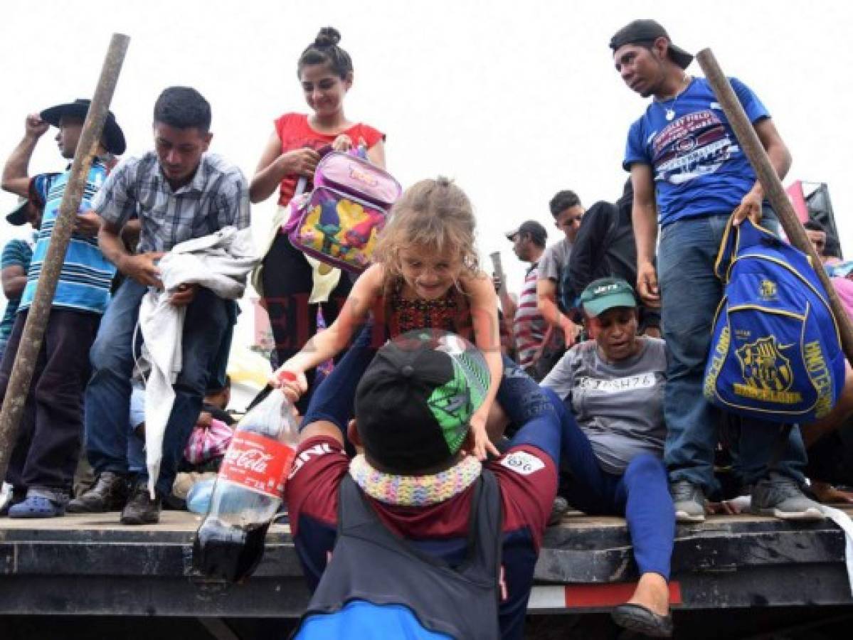 Éxodo de migrantes hondureños rumbo a Estados Unidos generó el impacto de todo el mundo