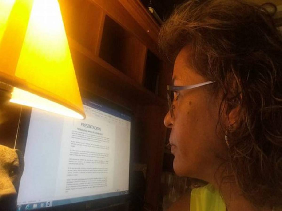 Nora Schauer a pocos meses de presentar su libro 'Honduras Jamás te cambiaría'