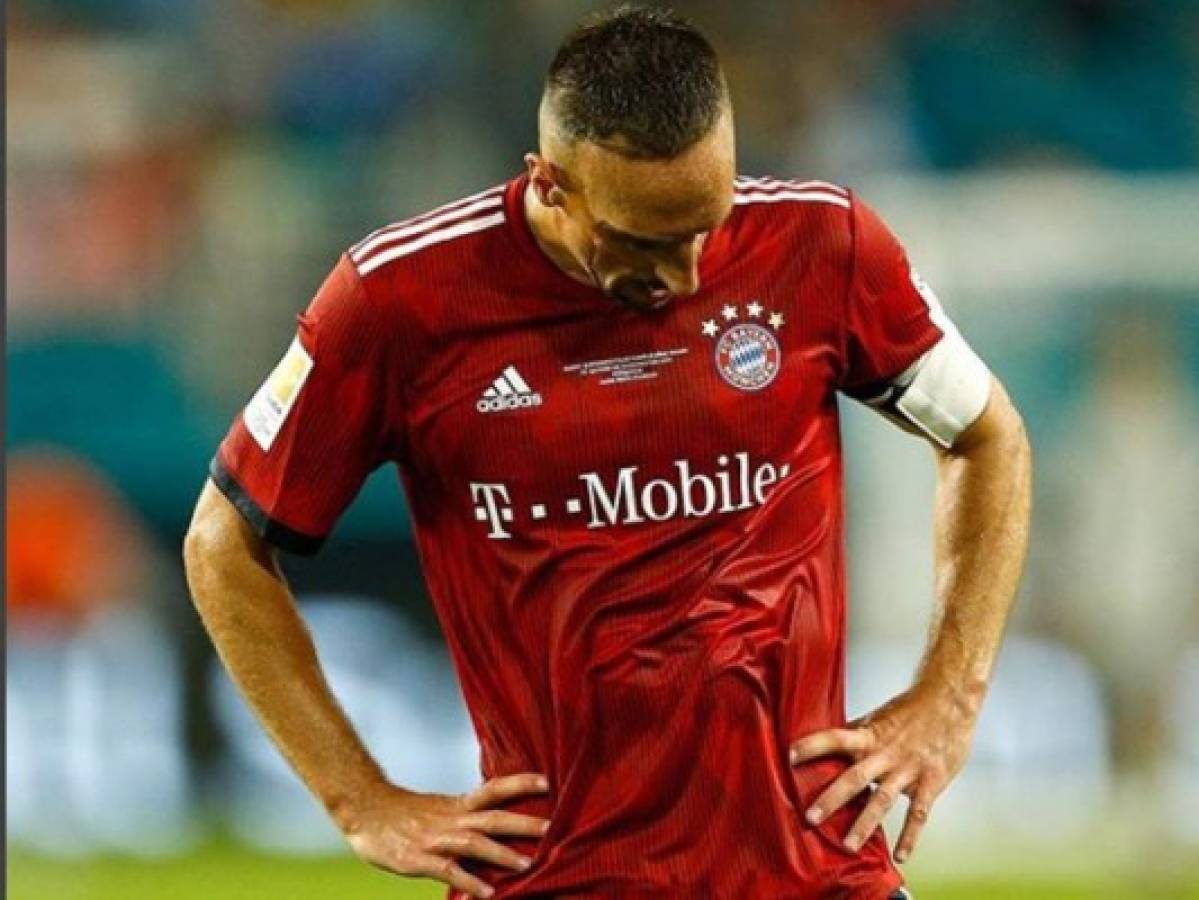 Ribéry se disculpa en un vídeo por su agresión a comentarista de televisión