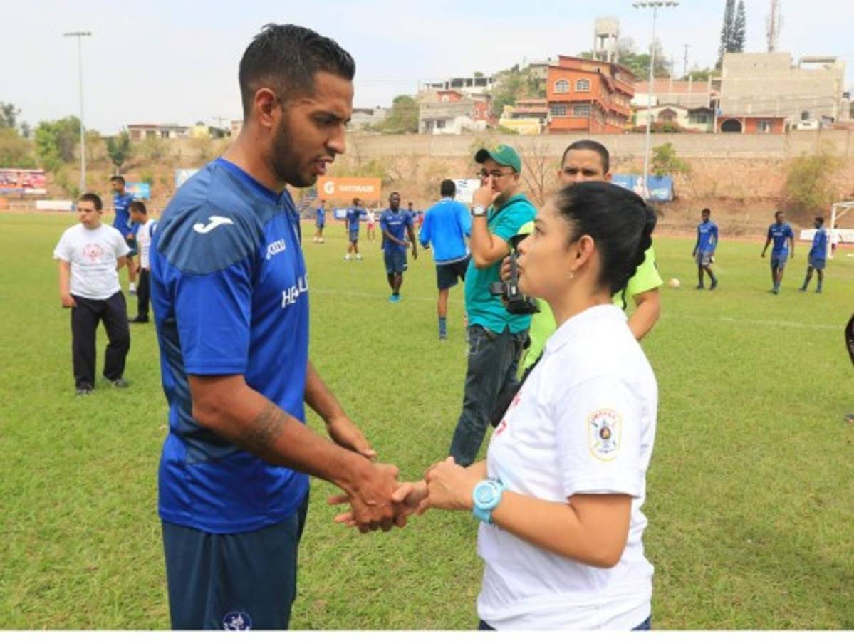 Motagua jugó con Olimpiadas Especiales