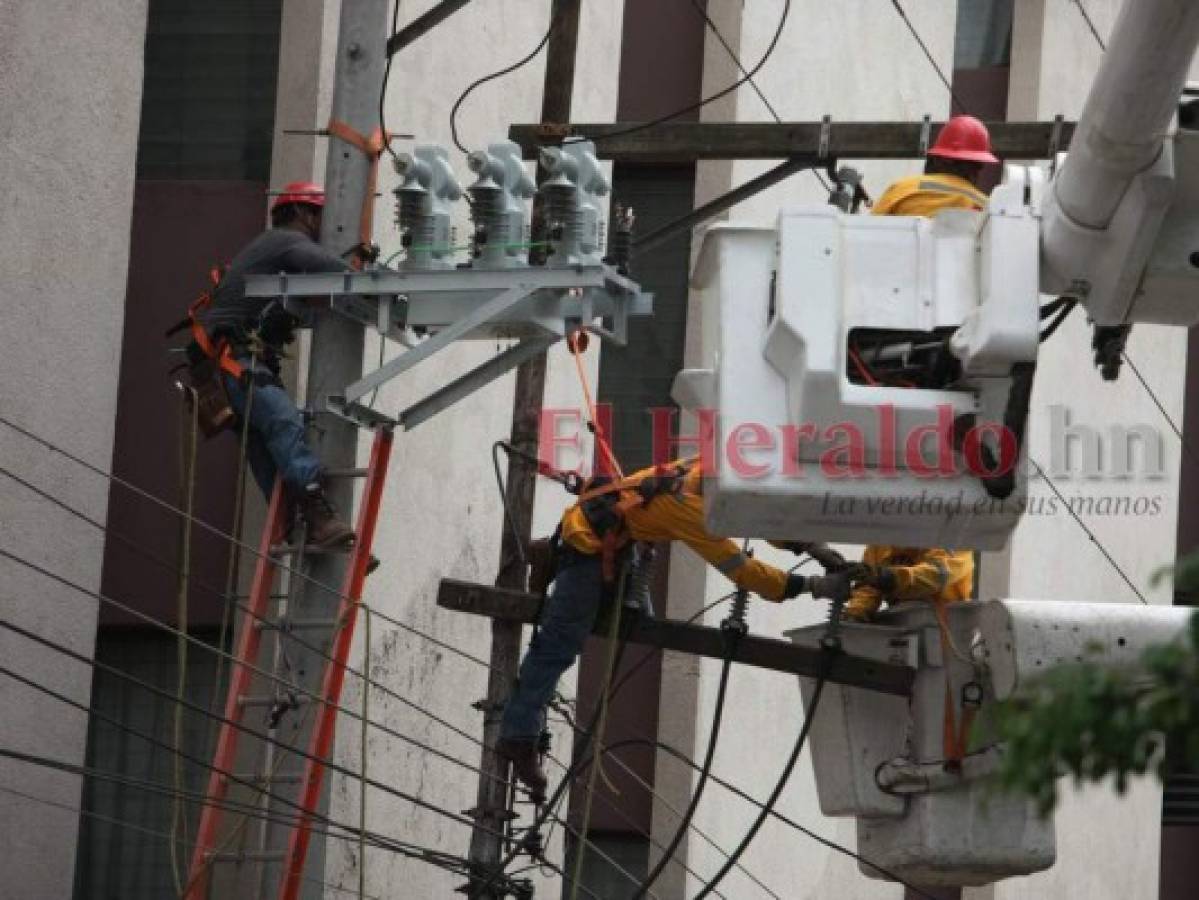 Zonas de Choluteca, Lempira, Intibucá y Choloma que no tendrán energía eléctrica este 10 de mayo