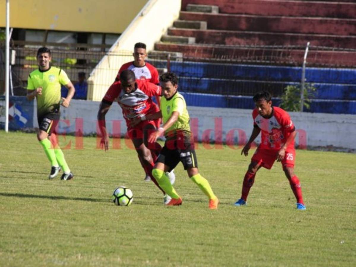 Vida empata 2-2 ante Real de Minas en el Estadio Municipal Ceibeño