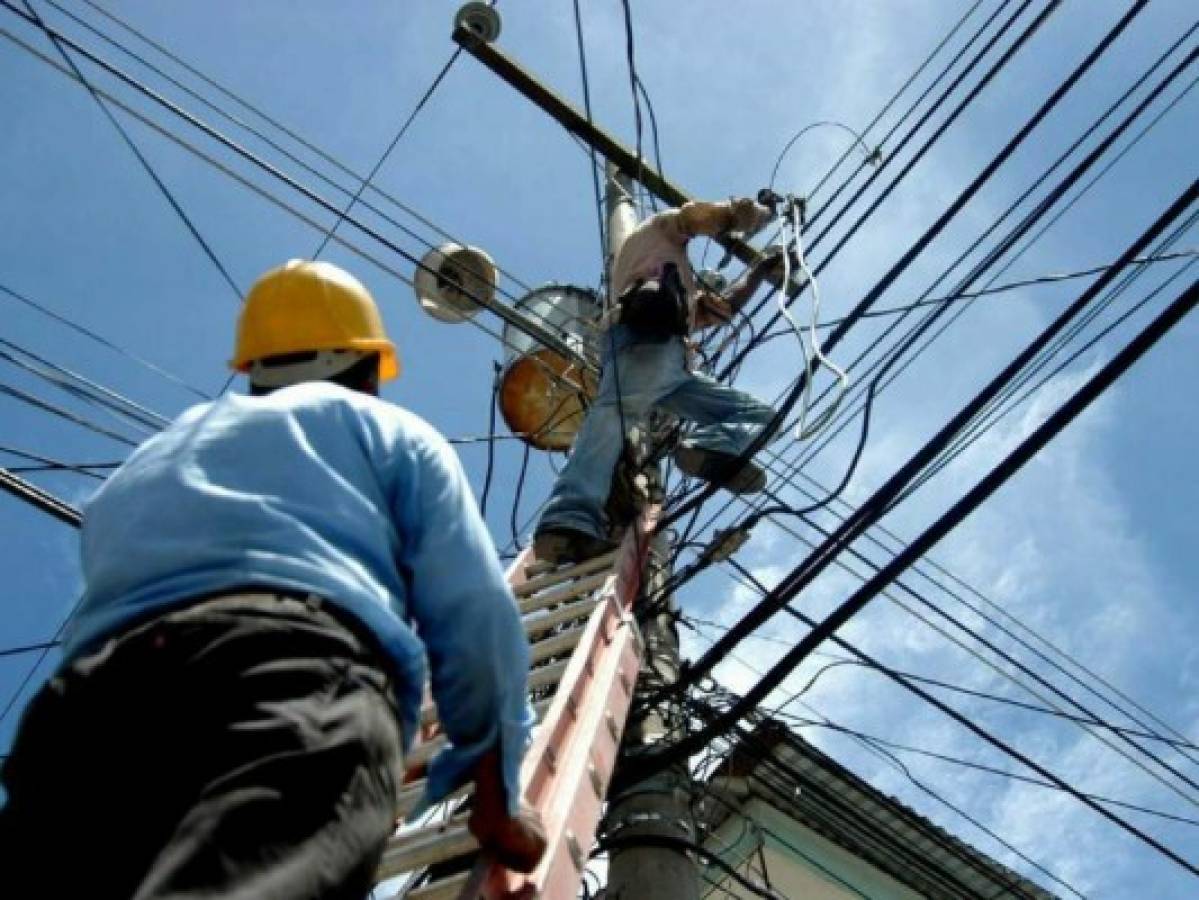 Las zonas de Honduras que no tendrán energía eléctrica este martes