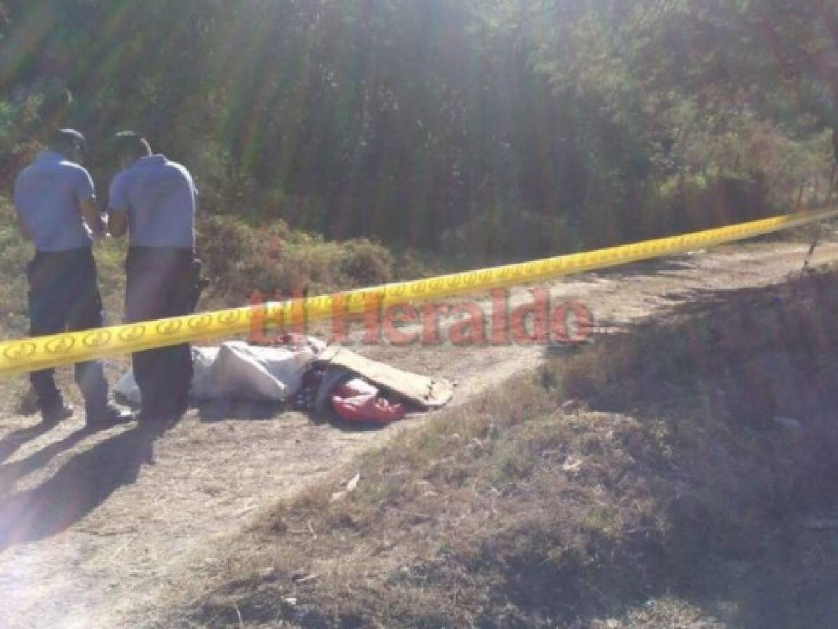 Encuentran dos cadáveres 'encostalados' en sector de Guasculile, al norte de la capital de Honduras