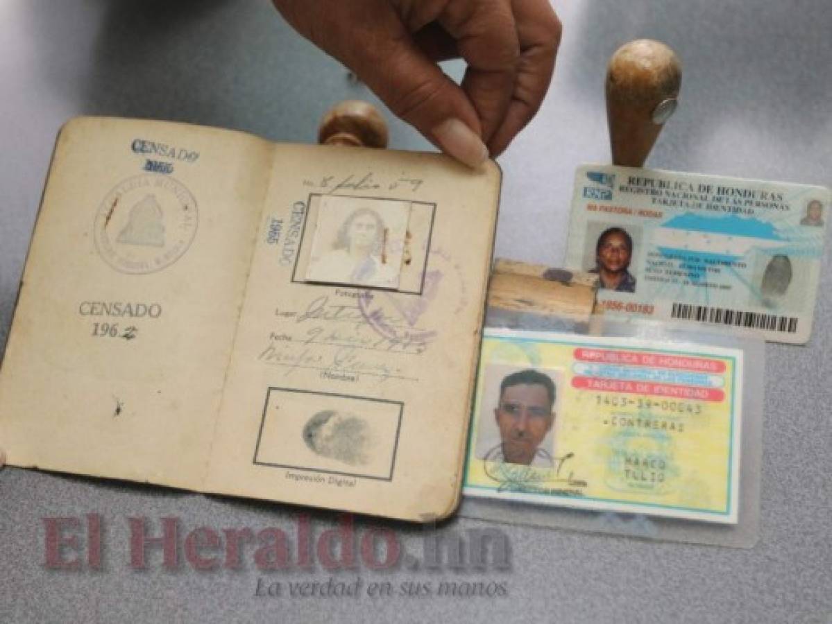 La huella imborrable de la tarjeta de identidad en Honduras