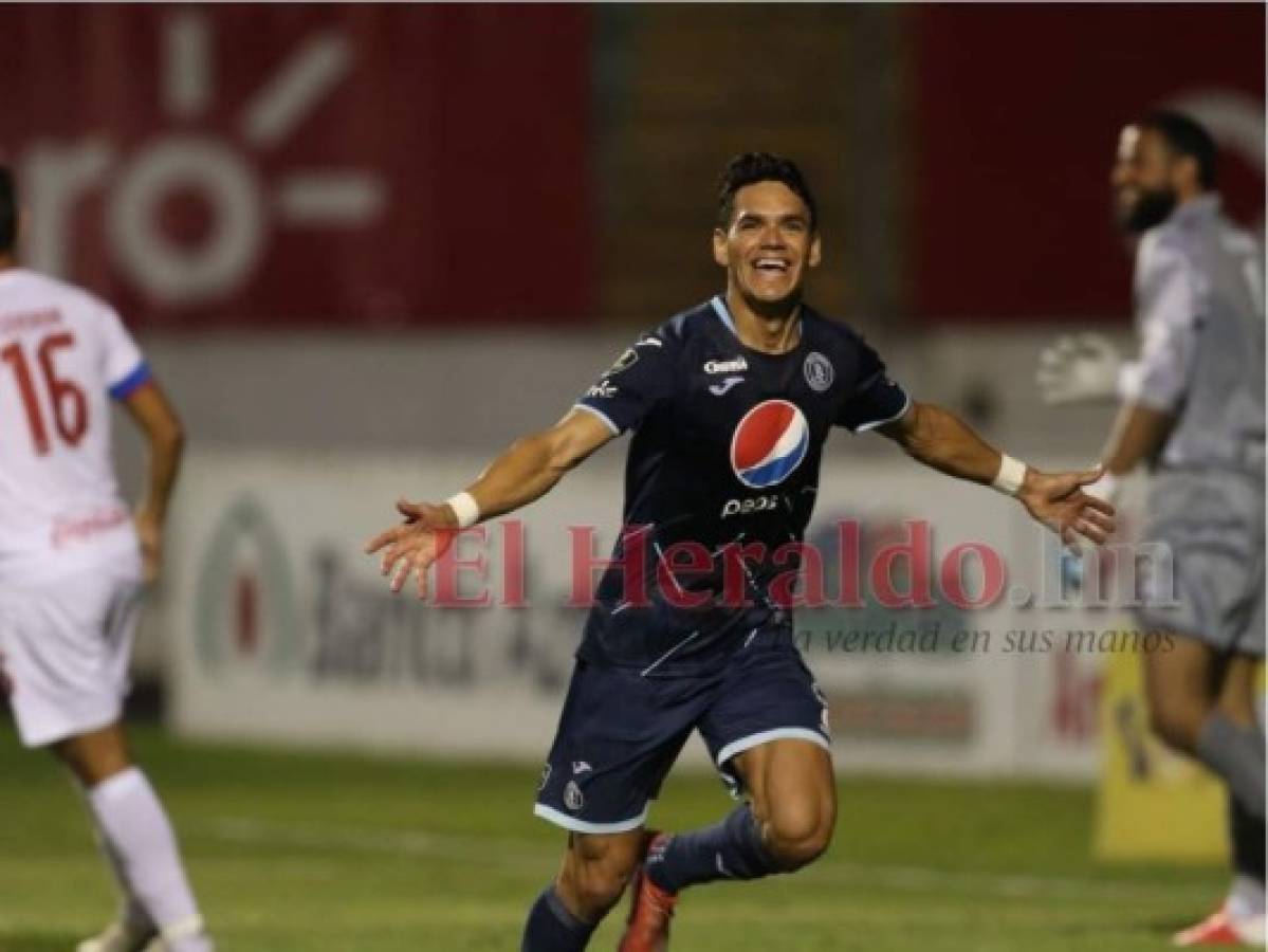 En polémico partido Motagua derrota 2-1 al Olimpia en la ida de la final