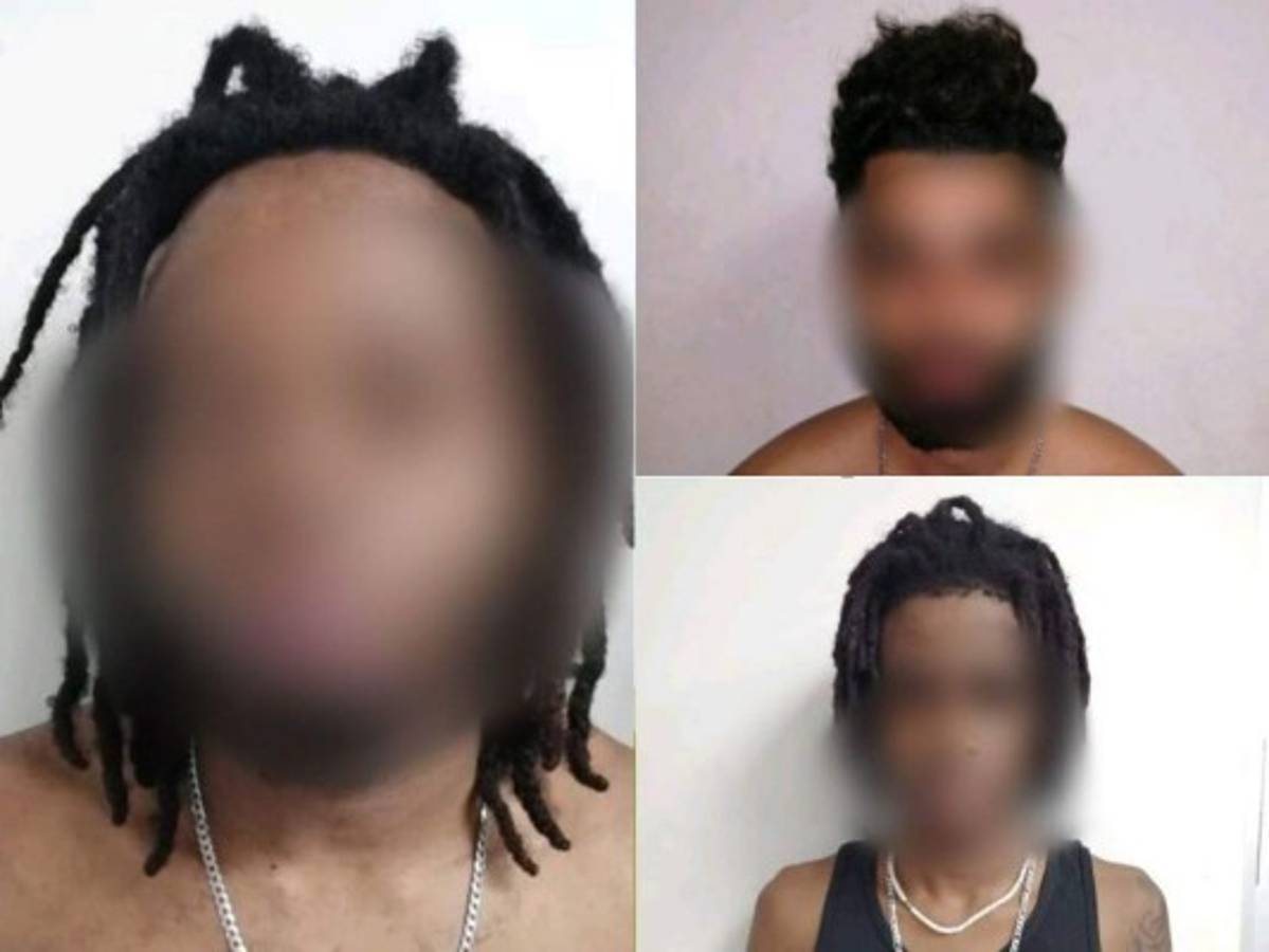 Capturan tres jóvenes en posesión de drogas en La Ceiba, Atlántida